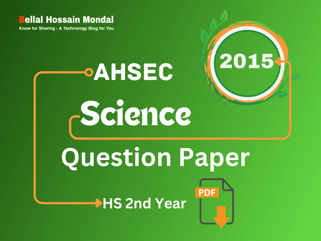 HS Science Question Paper 2015