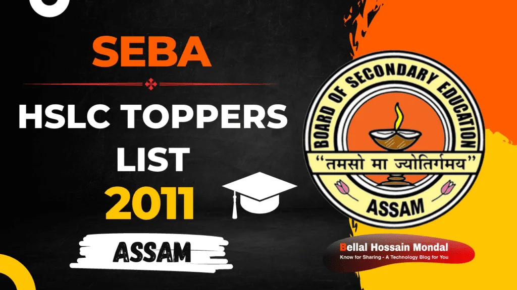 SEBA Rank Holders List 2011 - Check Assam HSLC Top 20 Toppers List of 2011 4 SEBA Rank Holders List 2011